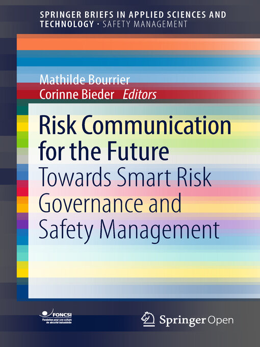 Title details for Risk Communication for the Future by Mathilde Bourrier - Available